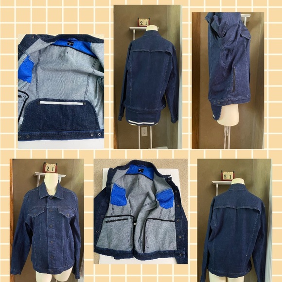 Gap 1969 RN 54023Denim Men’s Jacket Size L unique style